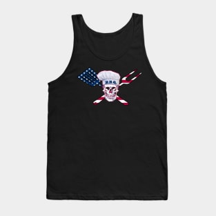 bbq pirate style with an American twist Tank Top